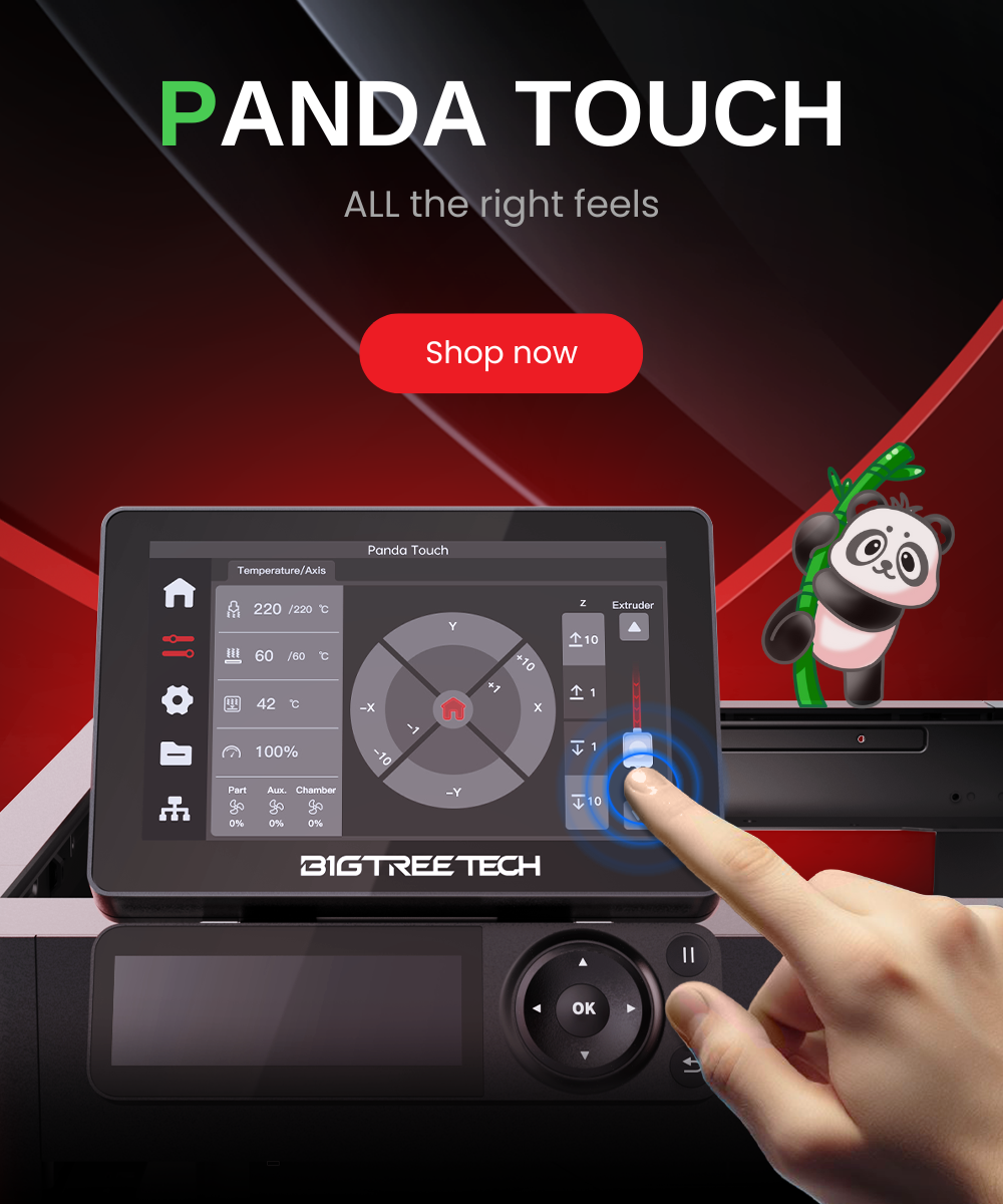 BIGTREETECH Panda Touch 5'' Display For Bambu Lab Printers