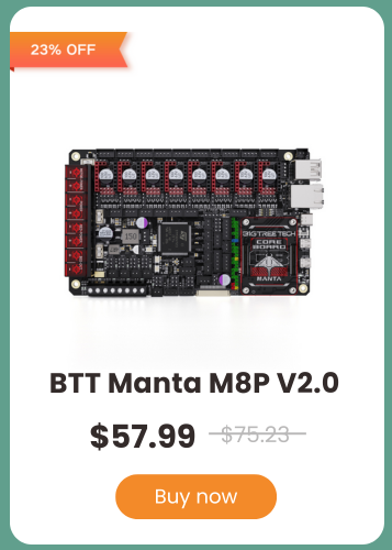 BIGTREETECH Manta M4P/M8P/M5P Control Board Running Klipper With CB1/CM4