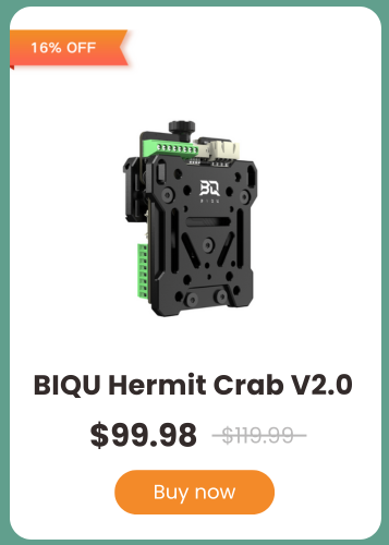 BIQU Hermit Crab V2.0 Quick Change Extruder Hotend Tool For 3D Printing