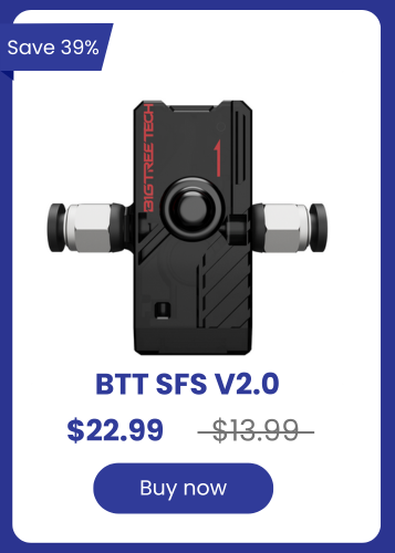 BTT SFS V2.0 Smart Filament Sensor 3d Printing Module for Mastering the Filament State