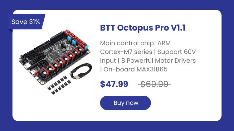 BIGTREETECH BTT Octopus Pro V1.0/V1.1 For 3D Printer