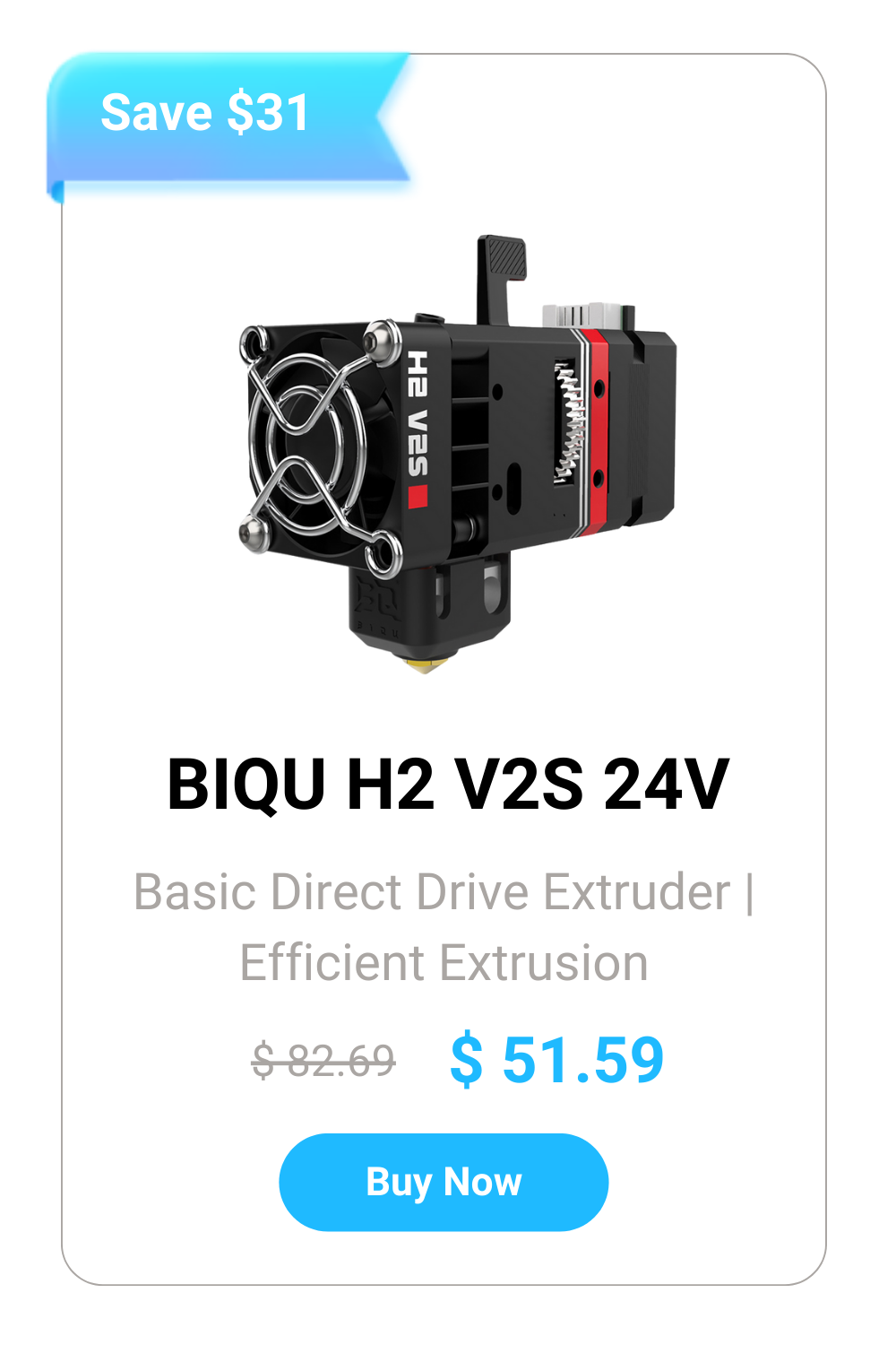 H2 V2S Extruder