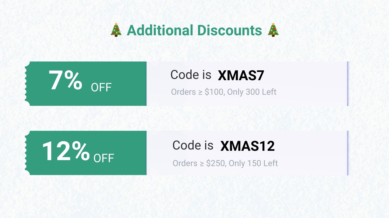 Christmas sale